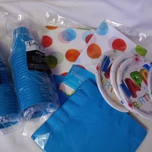 Blue Birthday Party Kit